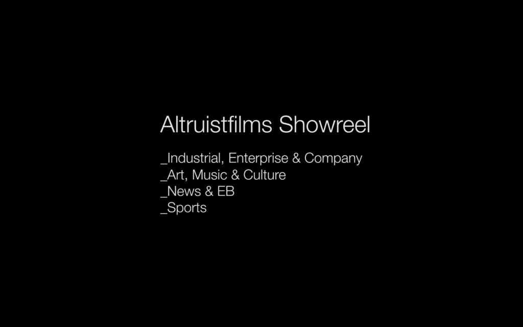 Altruist Films – Demo Reel #2